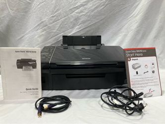 Epson Stylus NX215 All-In-One Inkjet Printer Scanner Copier USB Tested Working