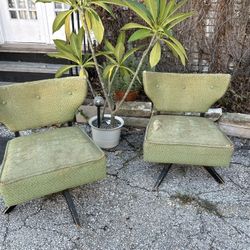 Vintage  Swivel Chairs