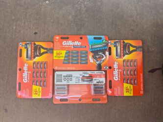 48 Gillette Fusion blades for $60
