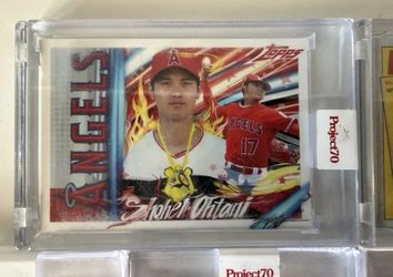 2021 Topps Shohei Ohtani Project 70 baseball card