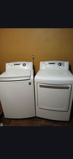 Lg waveforce washer and dryer set