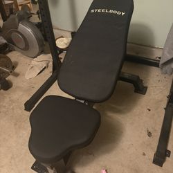 Marcy Steelbody 6-Position Multipurpose Strength Training Weightlifting Bench