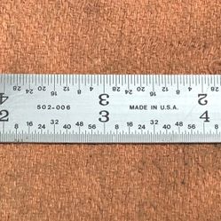 .750 x 6” Rigid Scale