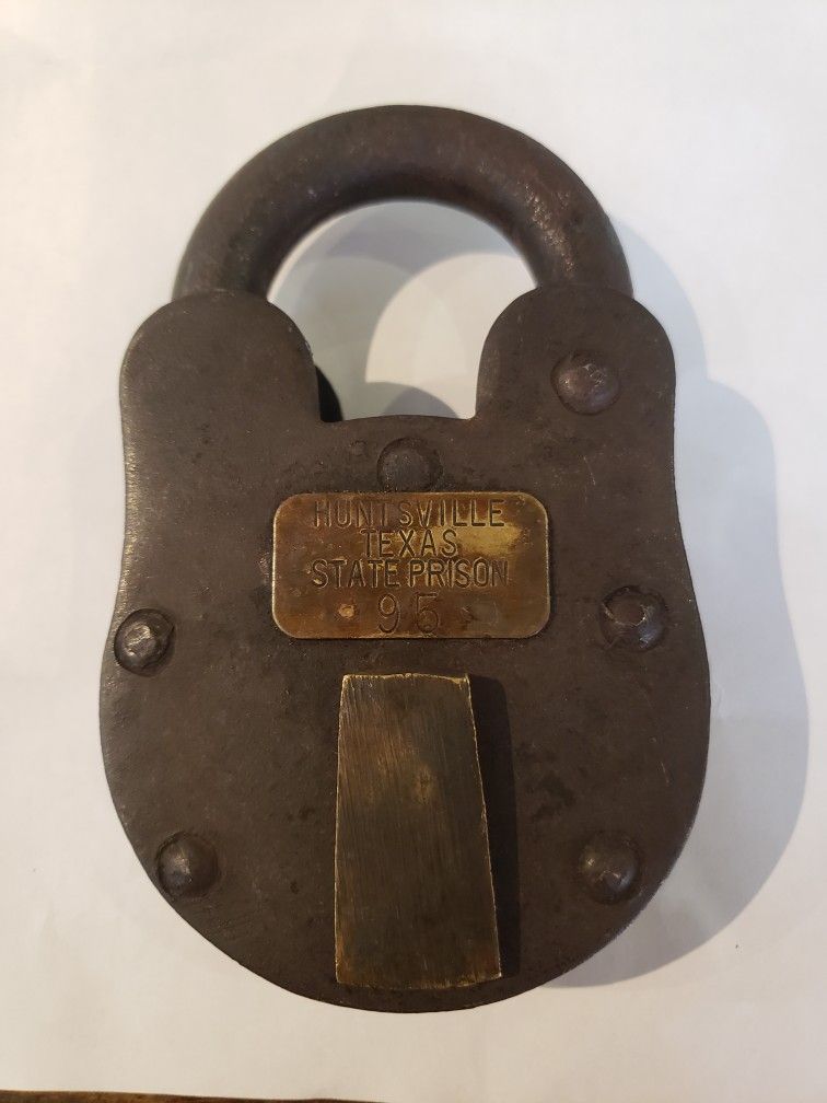 Antique Texas Prison Lock