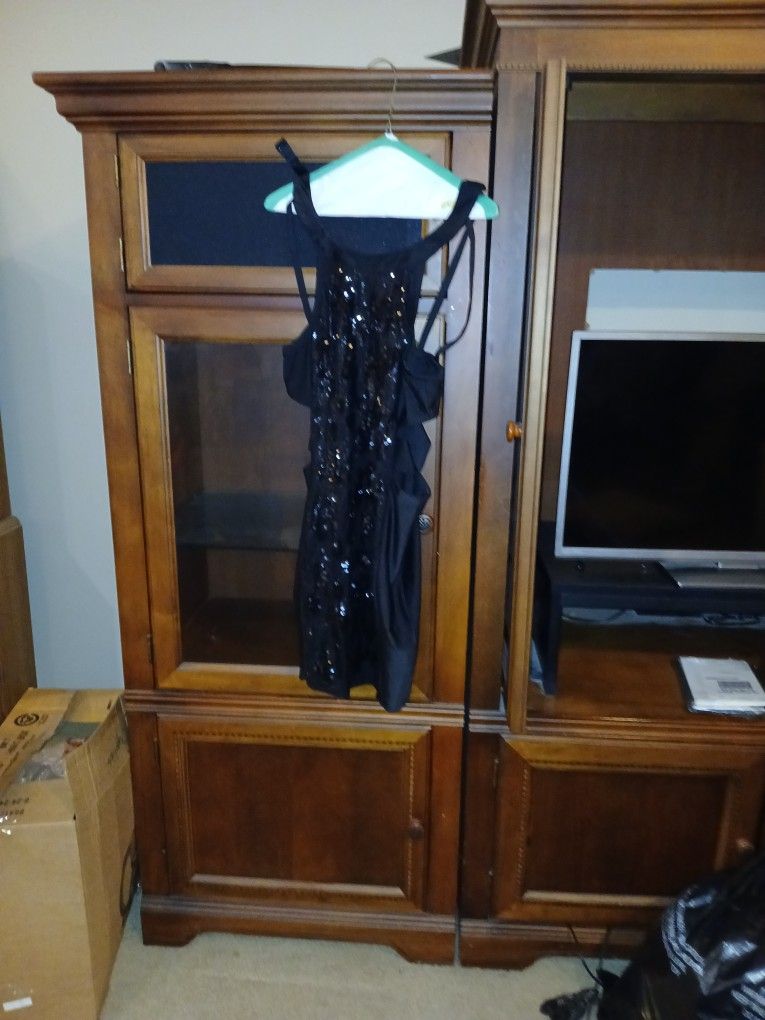 Short Black Club Dress