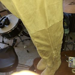 Women's Size 7 Long Suede Boots