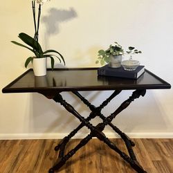 Vintage Mahogany Entry Way Table 
