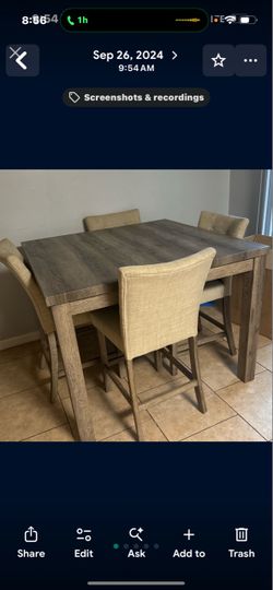 Dining Room Table