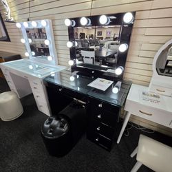 Black luxury Vanity 🚚WE DELIVER🚚