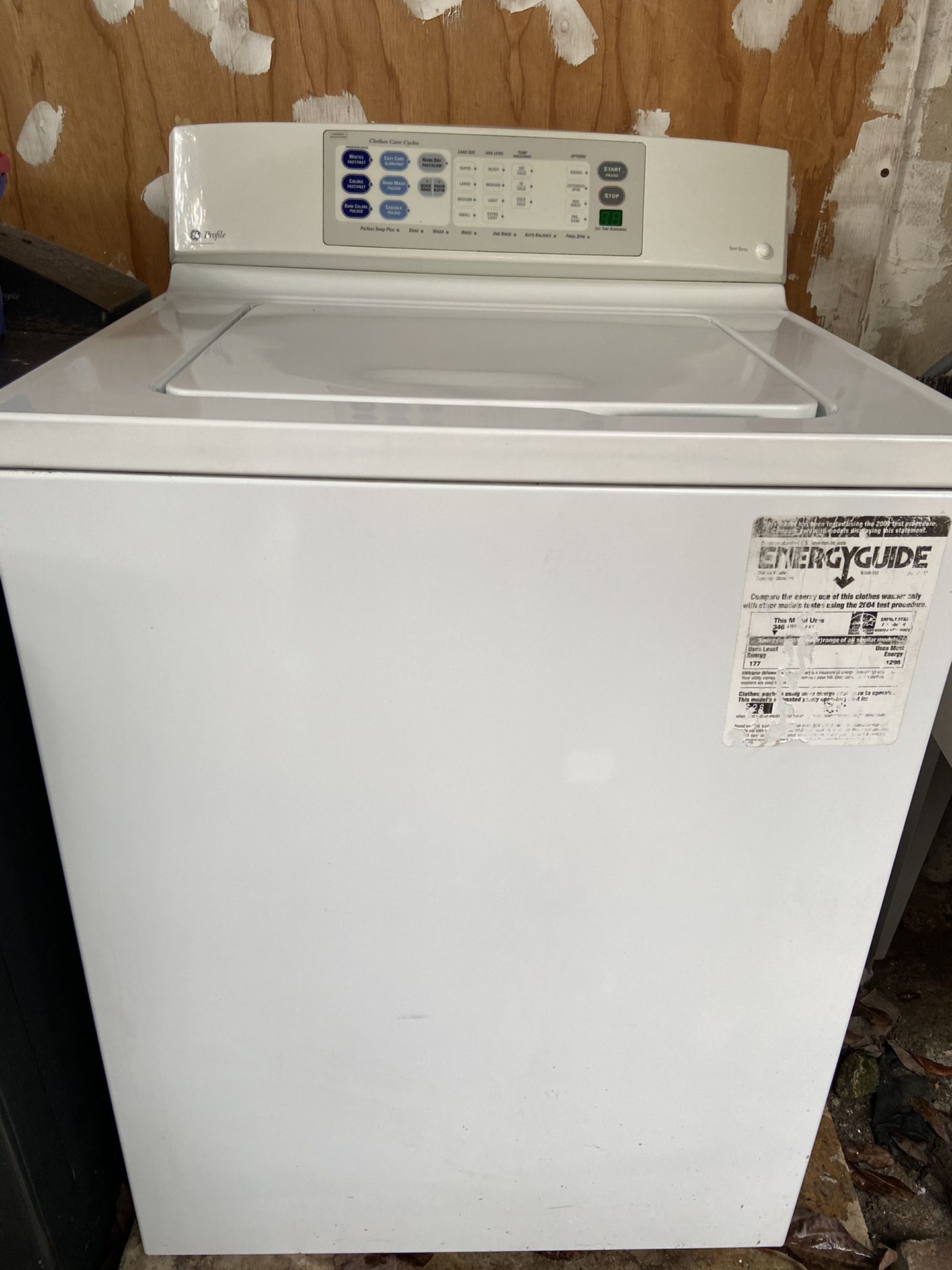 GE Profile Washer/Dryer Set