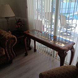 2 End Tables, Coffee And Sofa Table