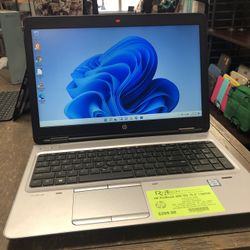 HP ProBook 650 G2 Laptop 15.6” i5 2.40GHz 8GB RAM 256GB SSD W10Pro DVD-RW WiFi DP VGA USC-C