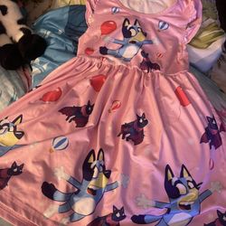 Small Shop Brand Bluey Disney Dress 5T