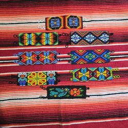 Handmade Huichol Beaded Bracelets