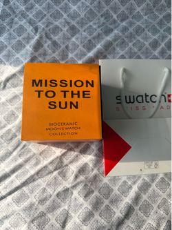 Omega x Swatch mission to sun