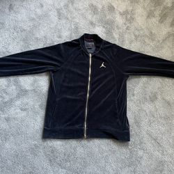 Air Jordan Velour Full Zip Men's Track Jacket
