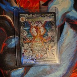 Charizard Ex Pokemon Card Sir