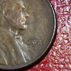 1921-D LINCOLN 1C ANTIQUE RESTRIKE COIN 