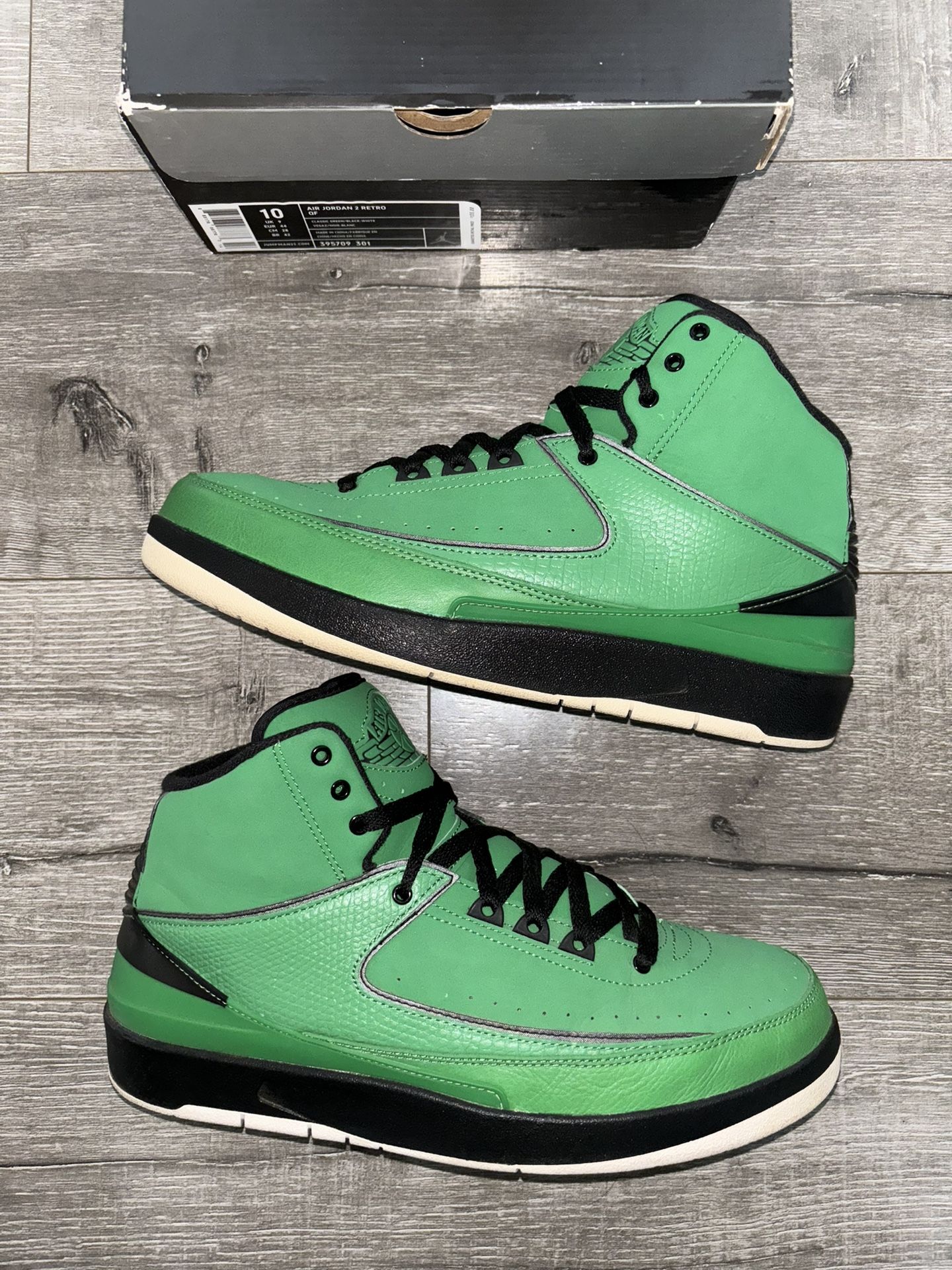 Air Jordan QF Candy Green Sz 10