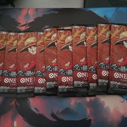One piece tcg op14 carrying on his will japanesse booster pack(10)