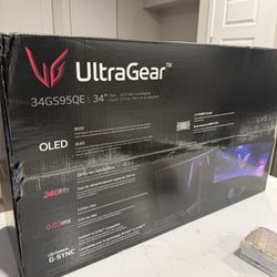 NEW lG Ultrawide 34 Oled Monitor 