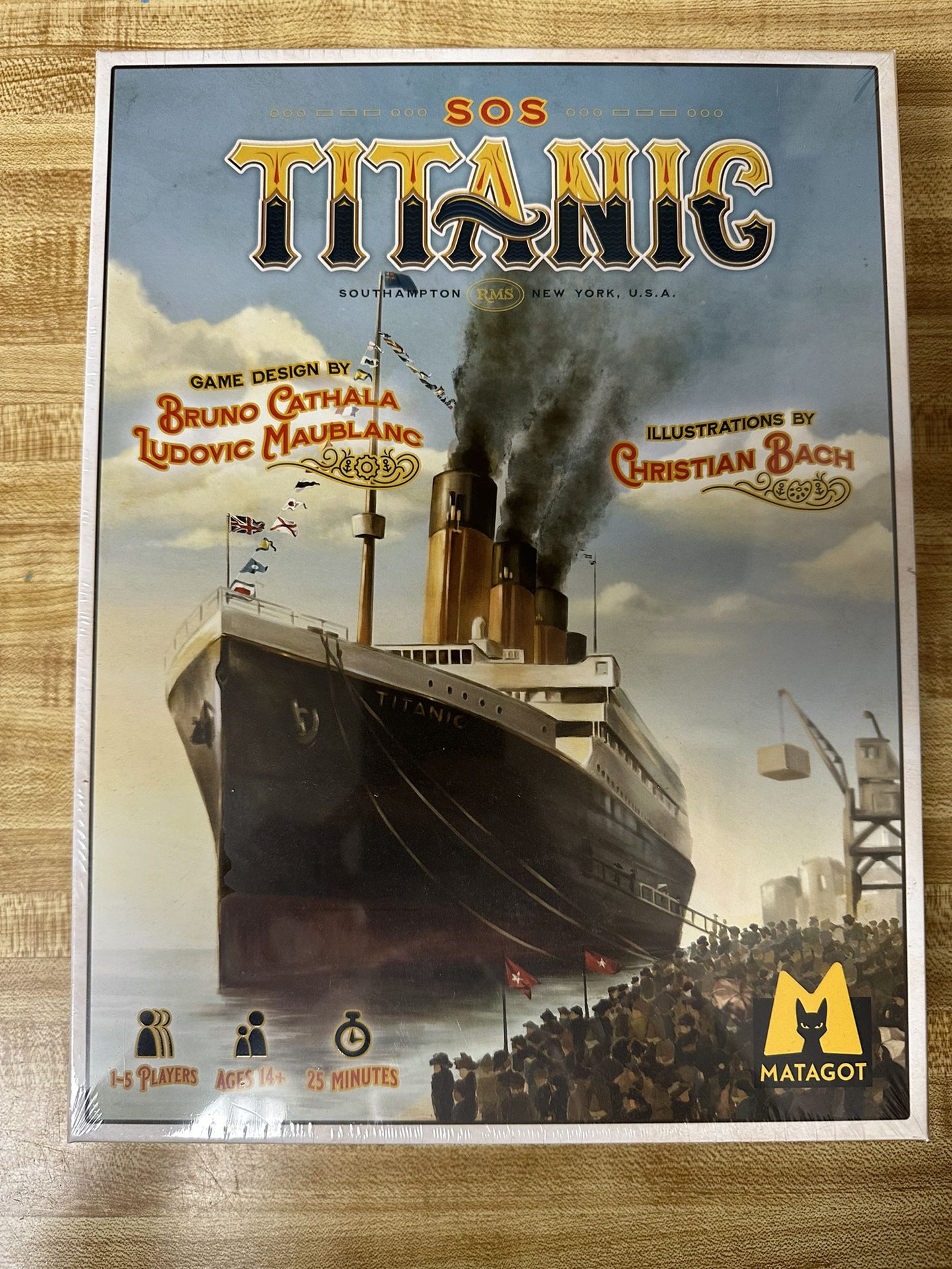 SOS Titanic  - Deluxe Edition Board Game (2021)