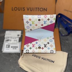 Authentic Louis Vuitton X Takashi Murakami Slim Card  Holder 2026