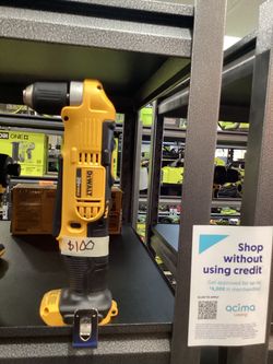 DEWALT 20V 3/8” Angle Drill (Tool-Only) $100