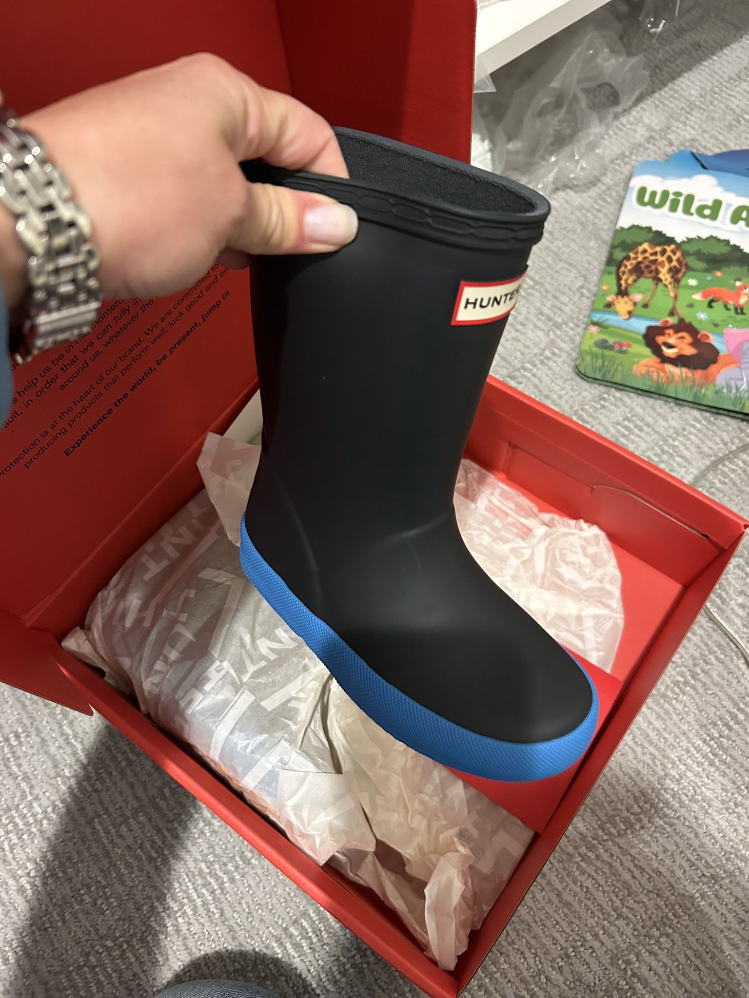 Hunter Rain boots Toddler Size 11!