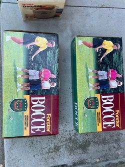 Forster Professional Bocce Ball Set – Tournament Series #6100 – New in Box – $45 Each
