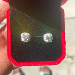 Moissanite earrings