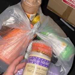 Full Bag Of Brand New Decorative Mesh 