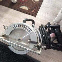 Craftsman warm saw 7-1/4