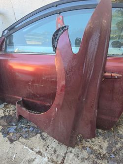 Honda civic si coupe fg2 2007 orange oem driver fender parts
