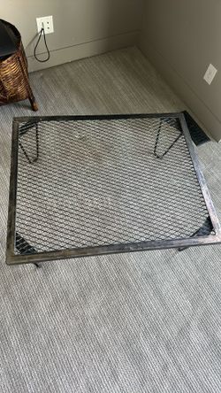 Steel coffee table