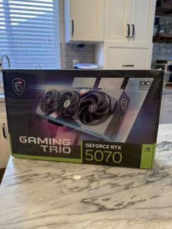 MSI GEFORCE RTX 5070 (12gb) Gaming Trio OC