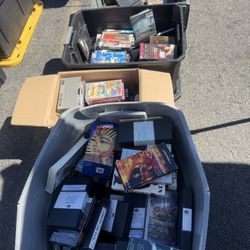 DVDs CDs VHS Bundle 