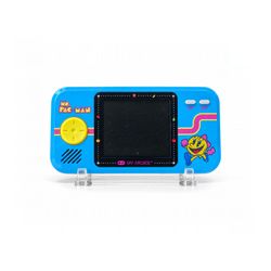 Ms Pacman Retro Handheld Vintage Collectors Blue & Pink Arcade Throwback Video Game Console