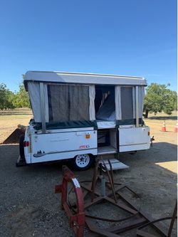 Coleman camp trailer