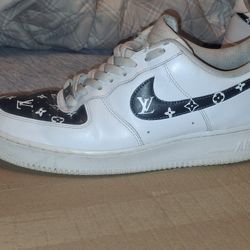 Nike Air Force 1 Custom Loius Vuitton