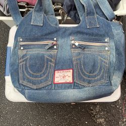True religion Denim Purse