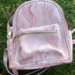  Marble Cute Pink Backpack