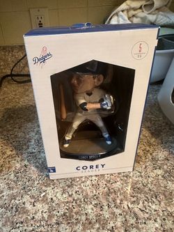 Corey Seager LA Dodgers Bobblehead Figure