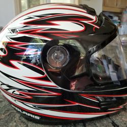 Pure Polaris AF-1.5 Snowmobile Helmet Anti-Fog Snell & DOT Approved Size Large 