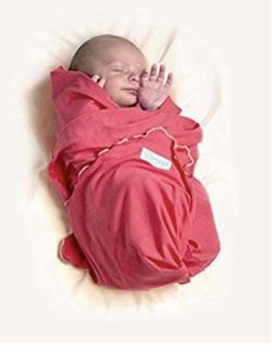 Baby Blanket 2 Pack Antibacterial Baby Wrap By Primo Bebitza Pink And White