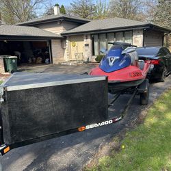 Jet Sky With Trailer 