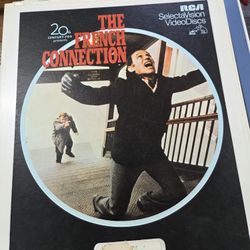 Vintage  CED Capacitance The French Connection 1971 20th Century Gene Hackman