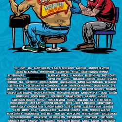 4 Warped Tour Tickets