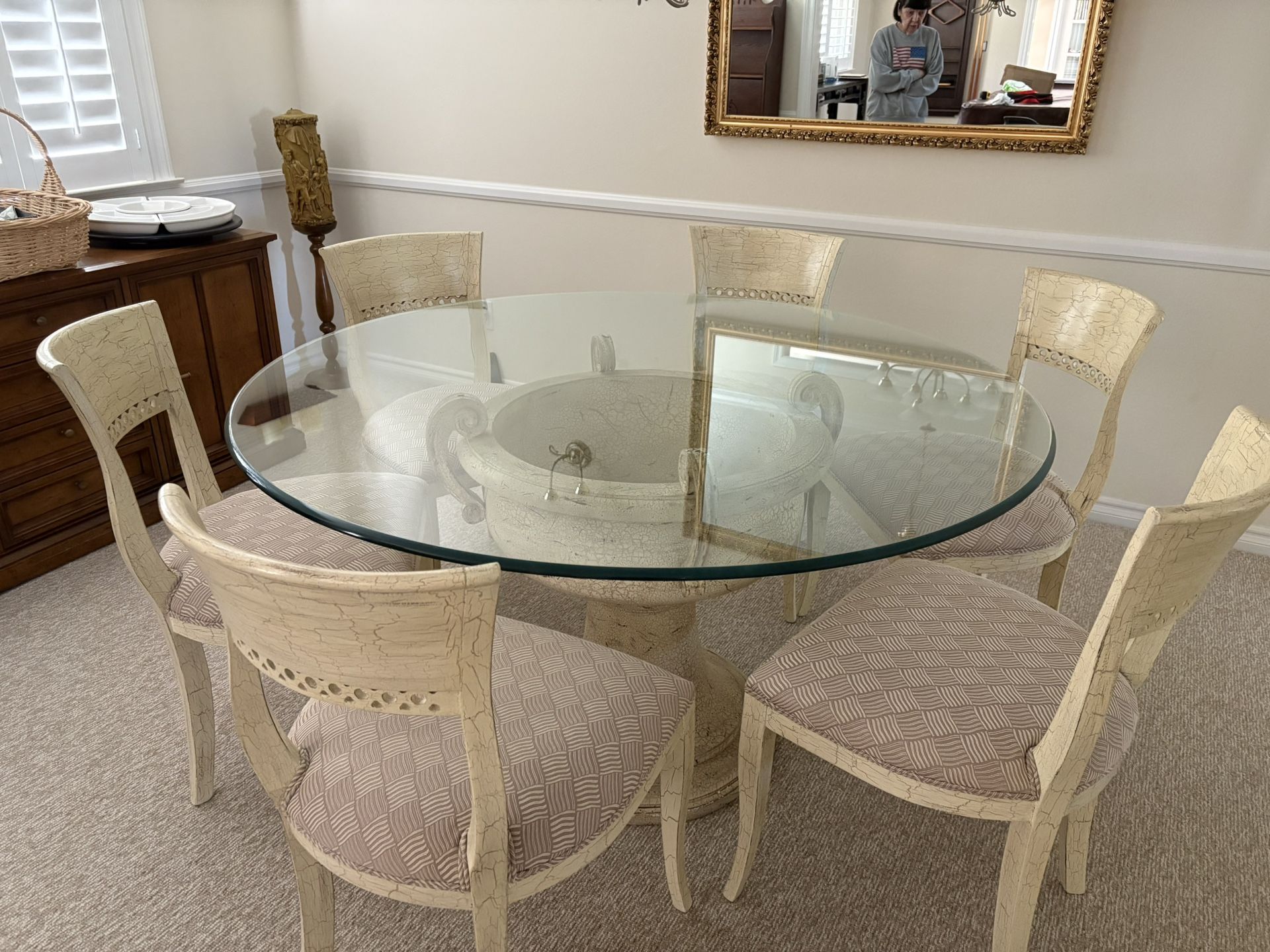 Glass Dining Table