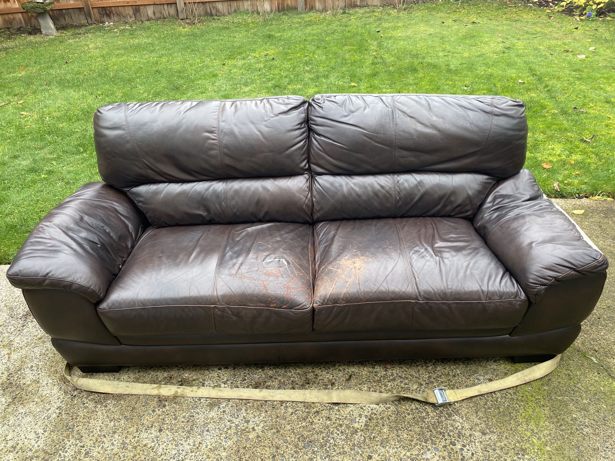 Leather Couch